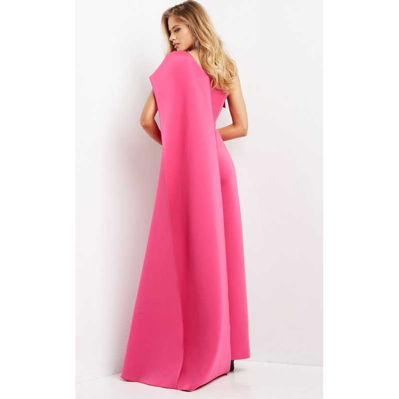Jovani 07939 Jumpsuit Deep-Pink