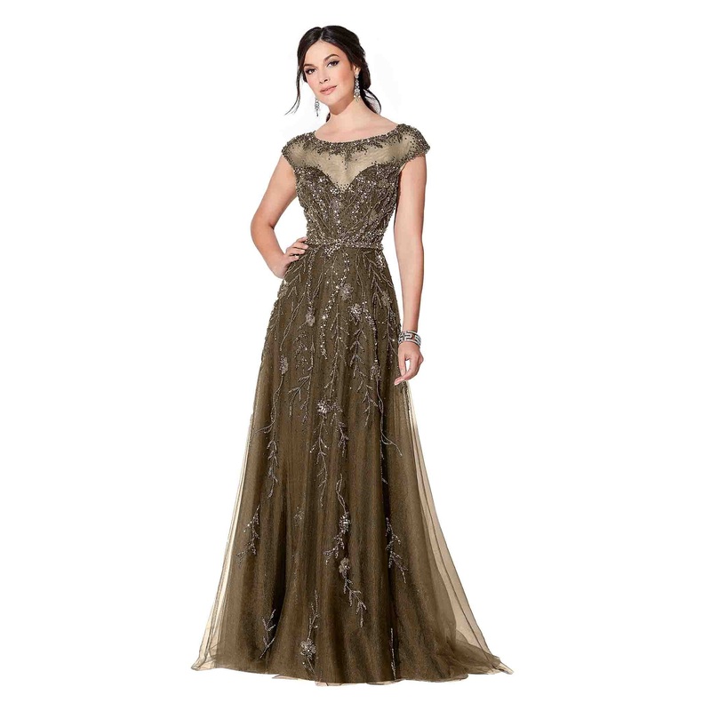 Ivonne D 119D48 Dress Mocha