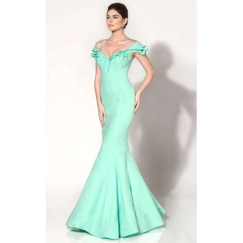 MNM Couture 2263A Dress Turquoise
