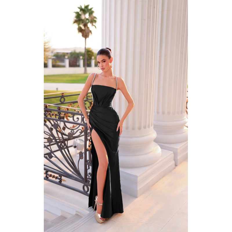 Tina Holly Couture TT012 Dress Black