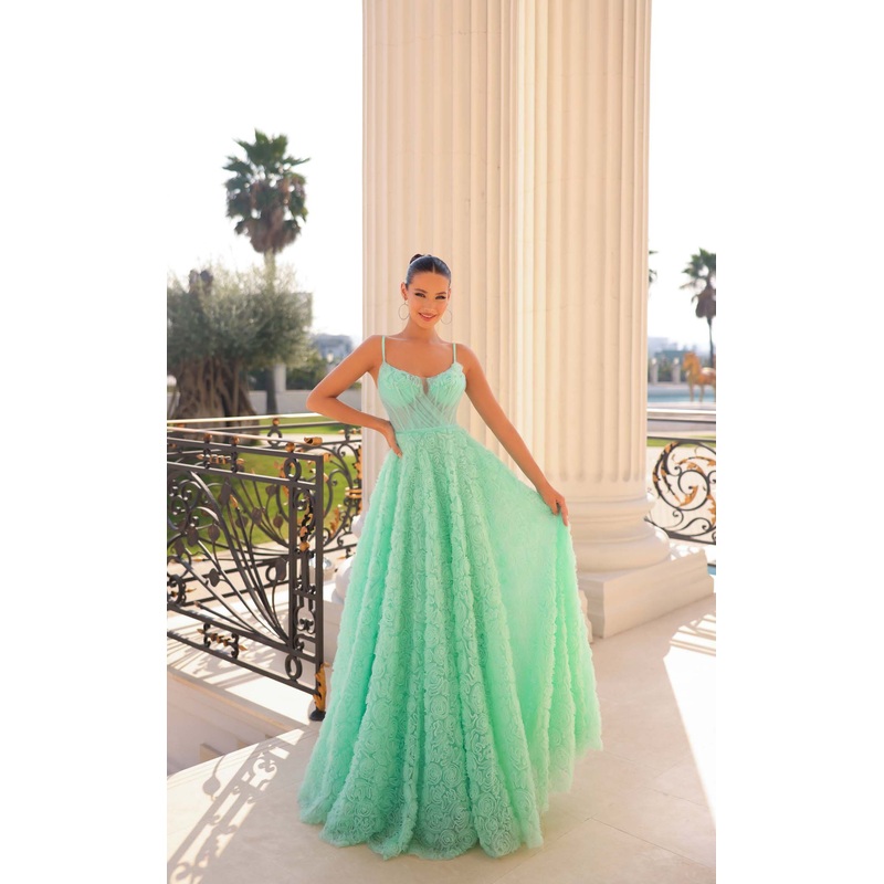 Tina Holly Couture TY300 Dress Mint
