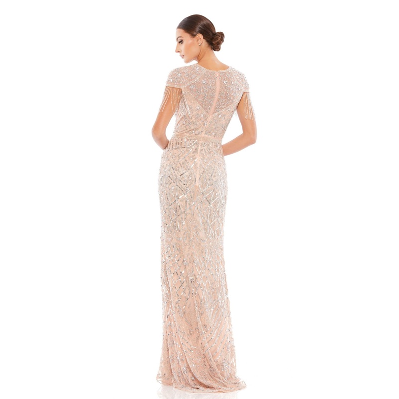 Mac Duggal 4715CL Dress Light Gold