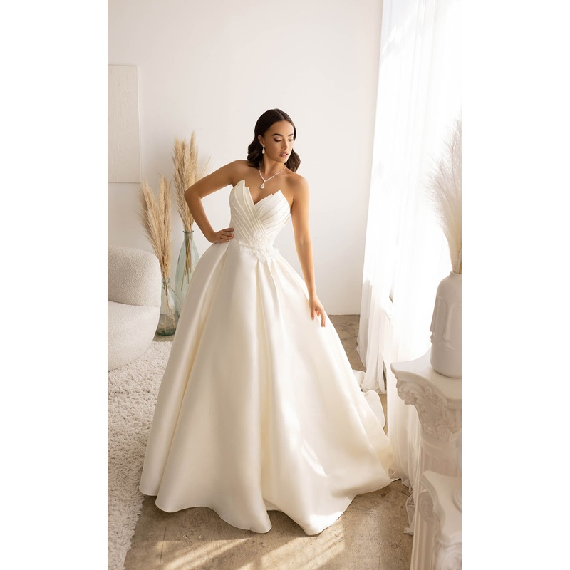 Abby Lane 97178CL Bridal Dress Ivory