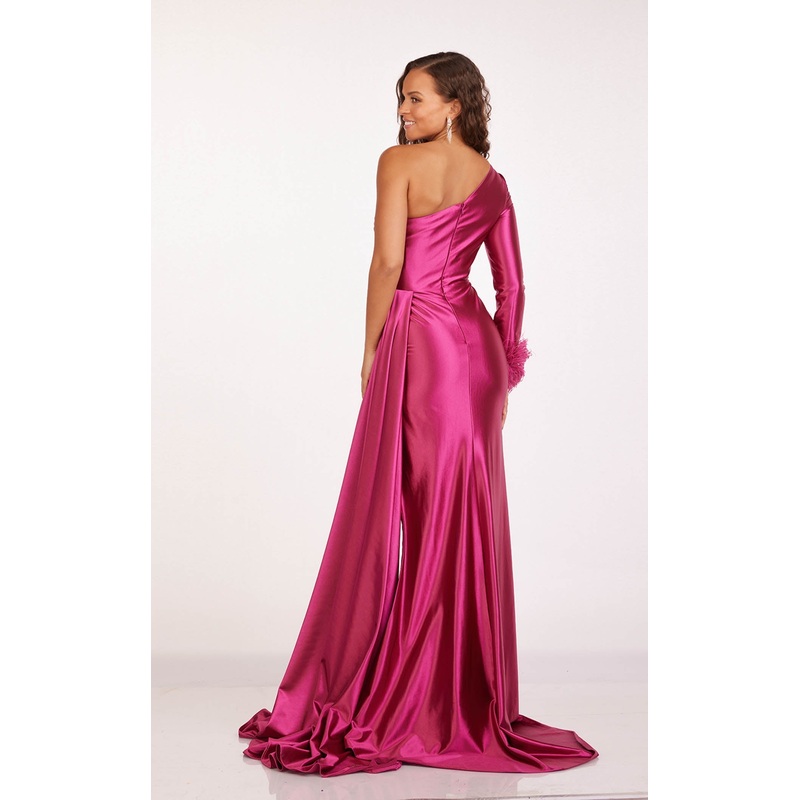 Abby Paris 90209 Dress Magenta
