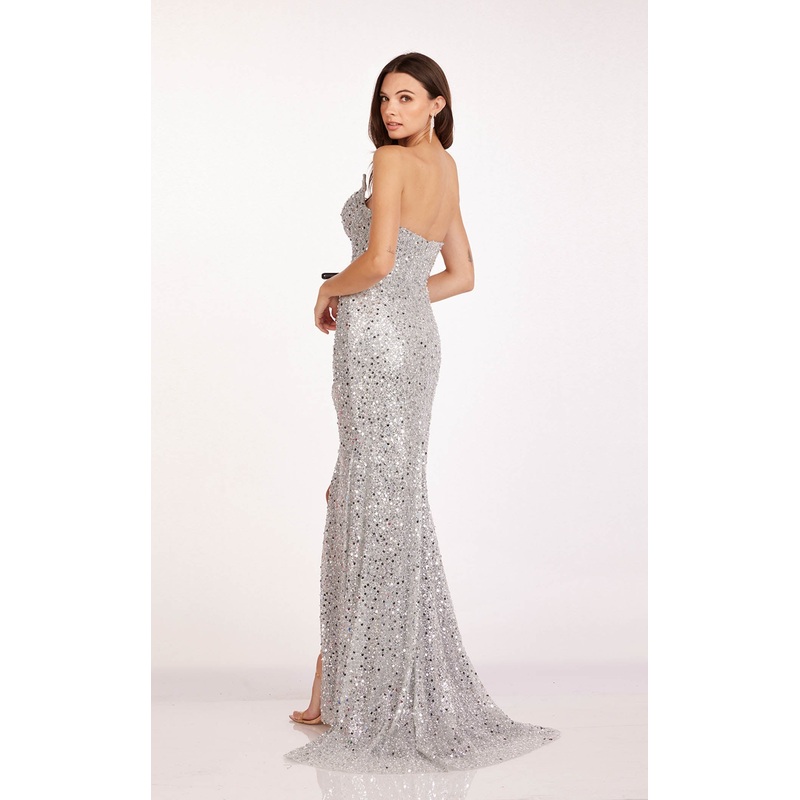 Abby Paris 90250 Dress Gold