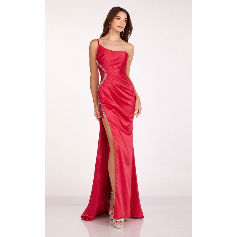 Abby Paris 90259 Dress Red