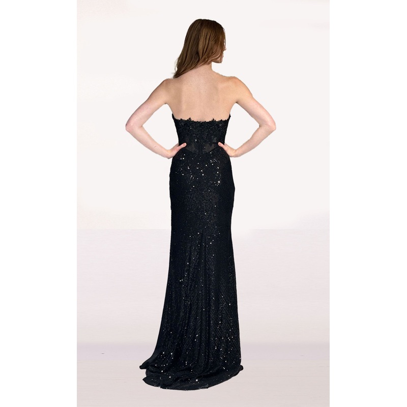 Abby Paris 90269 Dress Black