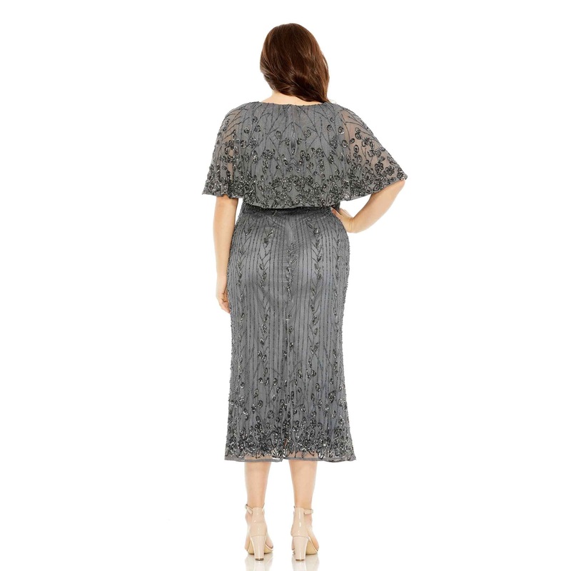 Mac Duggal Fabulouss 5939 Dress Pewter