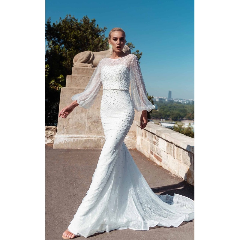 Tina Holly Couture BB016 Dress White