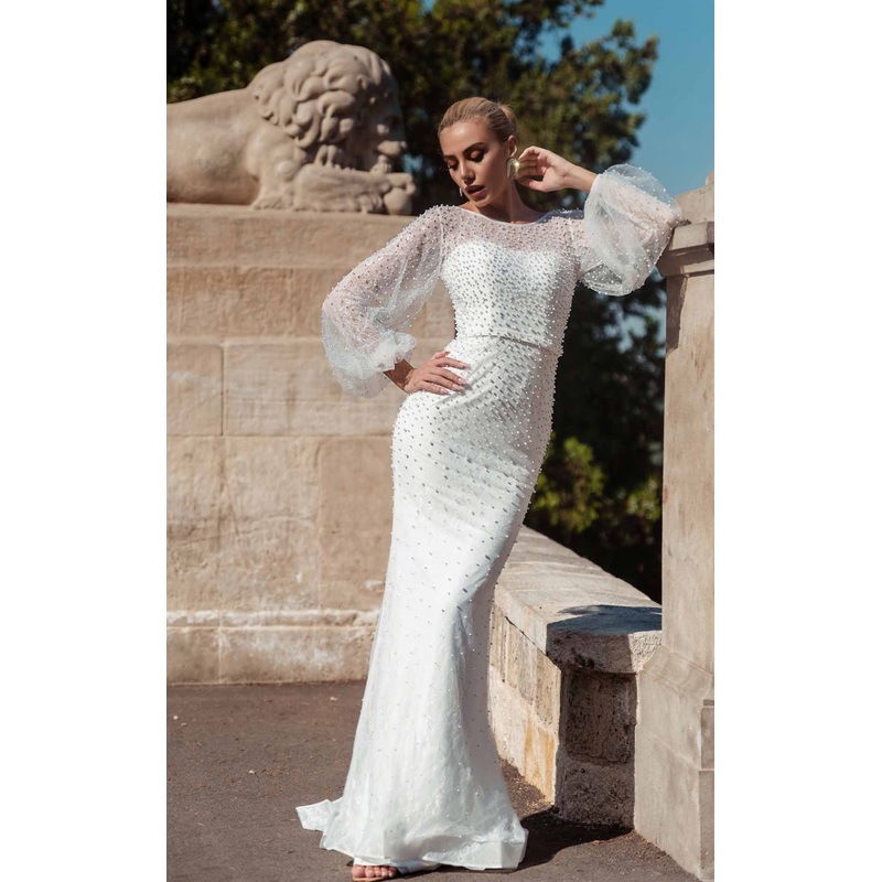 Tina Holly Couture BB016 Dress White