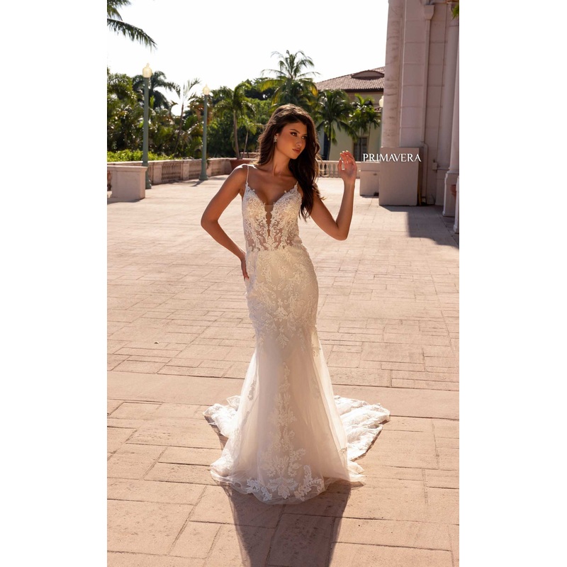 Primavera Couture 11137 Bridal Dress Ivory