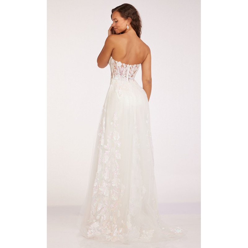 Abby Paris 90229 Dress White