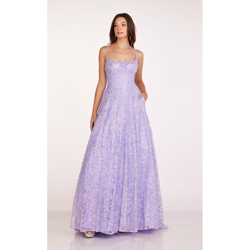 Abby Paris 90233 Dress Baby Pink