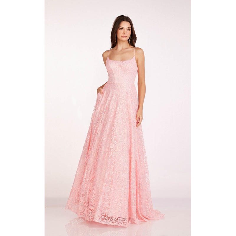 Abby Paris 90233 Dress Baby Pink