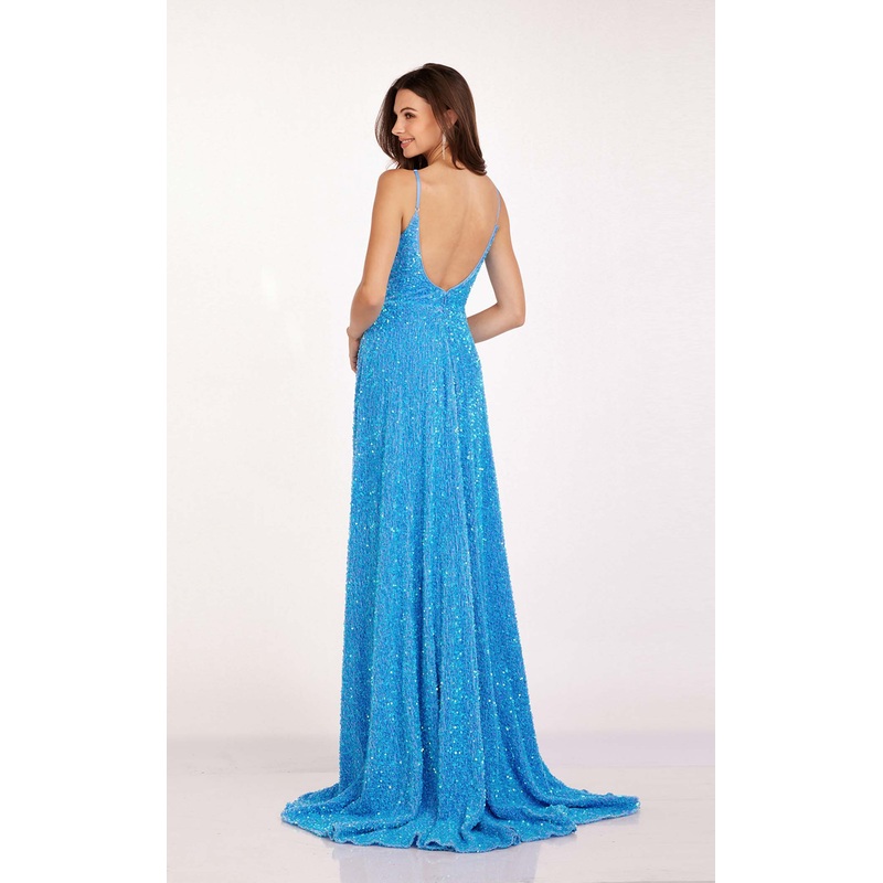 Abby Paris 90247 Dress Dolphin-Blue