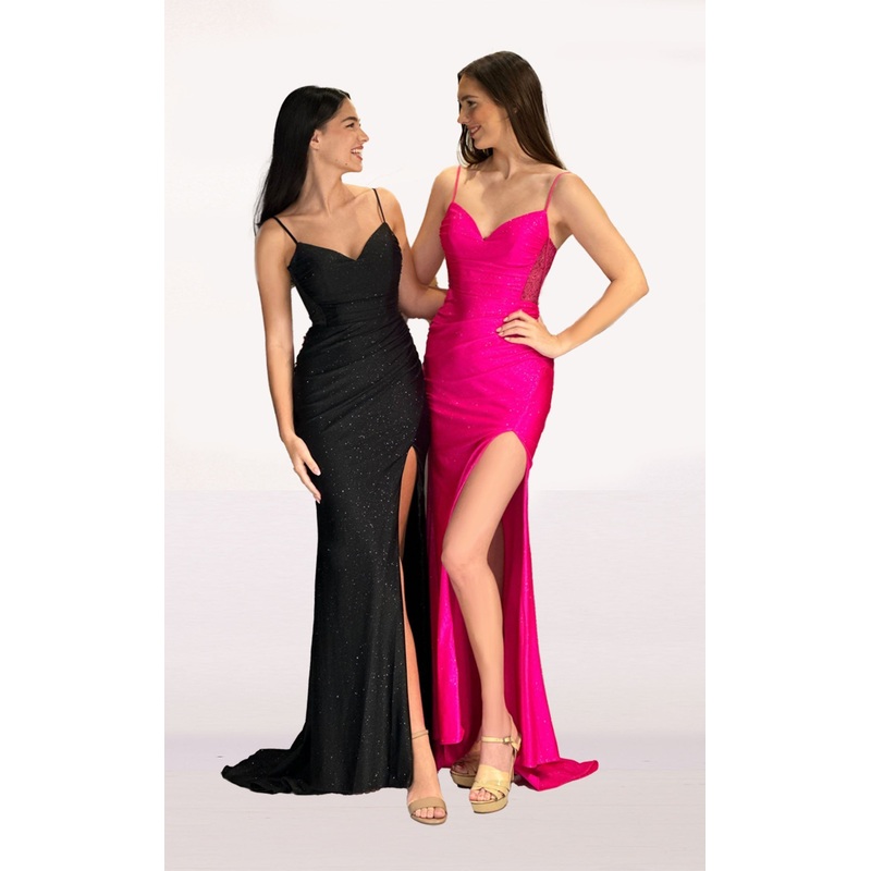 Abby Paris 90263 Dress Black