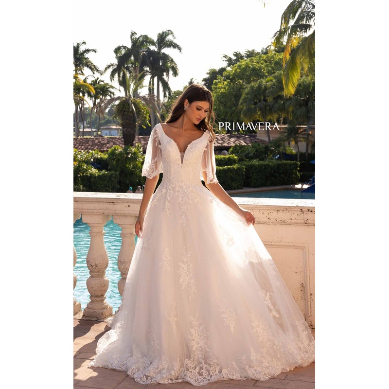 Primavera Couture 11134 Bridal Dress Ivory