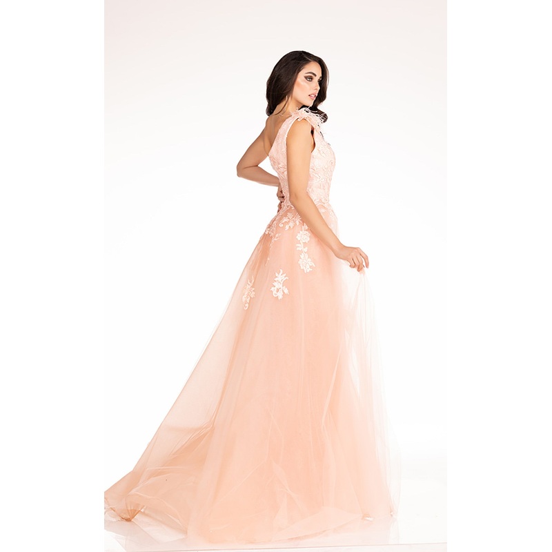 Abby Paris 90109 Dress Blush