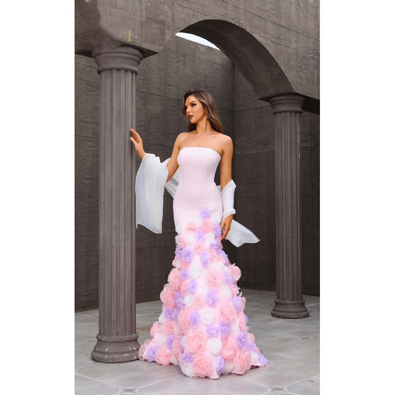 Terani 251P4091 Dress Baby Pink