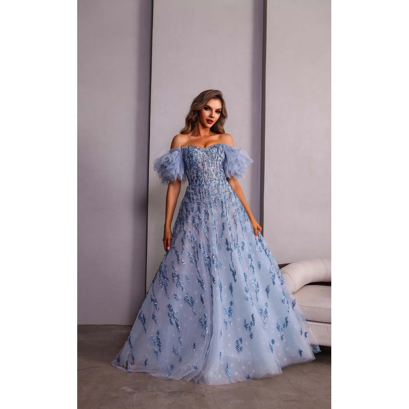 Terani 251P4500 Dress Blue