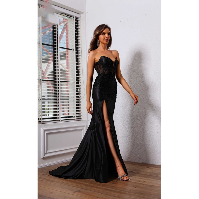 Terani 251P4541 Dress Black