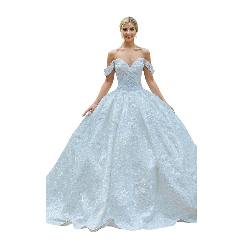 Dancing Queen 0182 Bridal Dress Off White