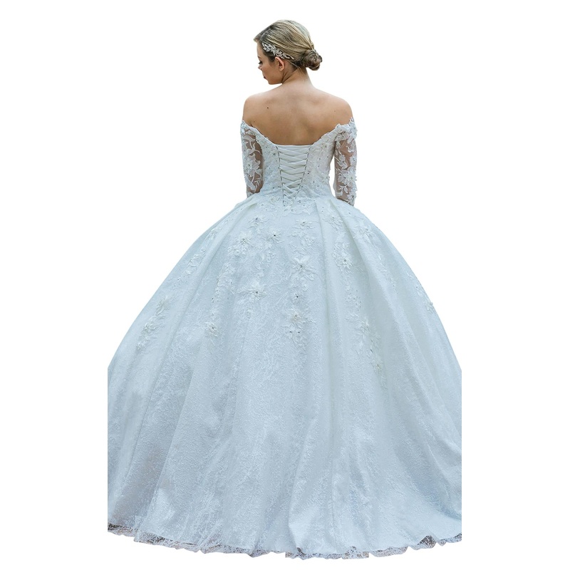 Dancing Queen 0165 Bridal Dress Off White