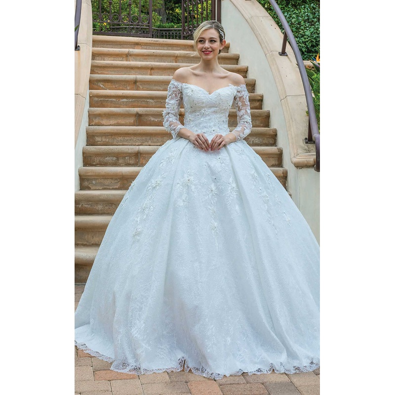 Dancing Queen 0165 Bridal Dress Off White