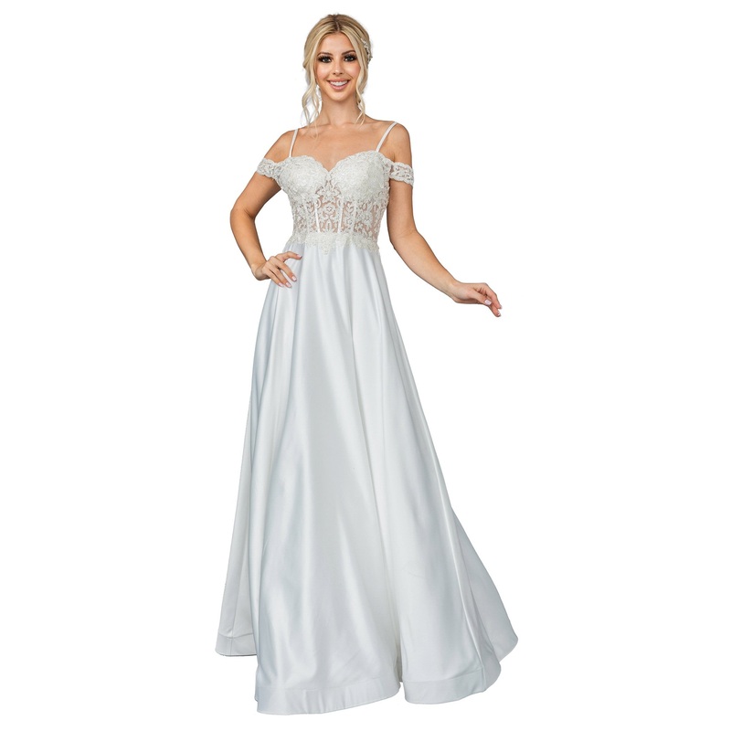 Dancing Queen 0186 Bridal Dress Off White
