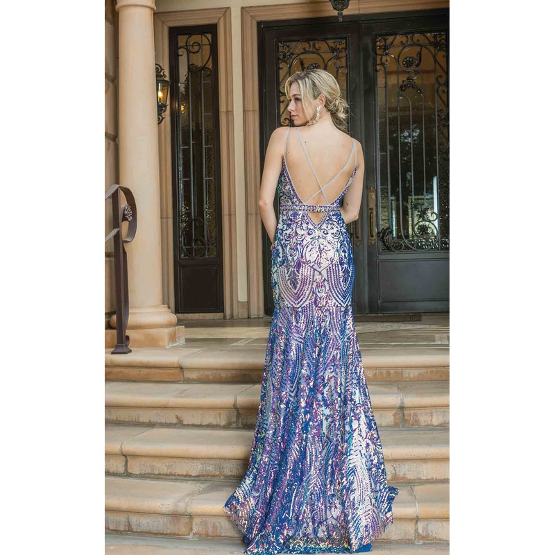 Dancing Queen 4215 Dress Royal Blue