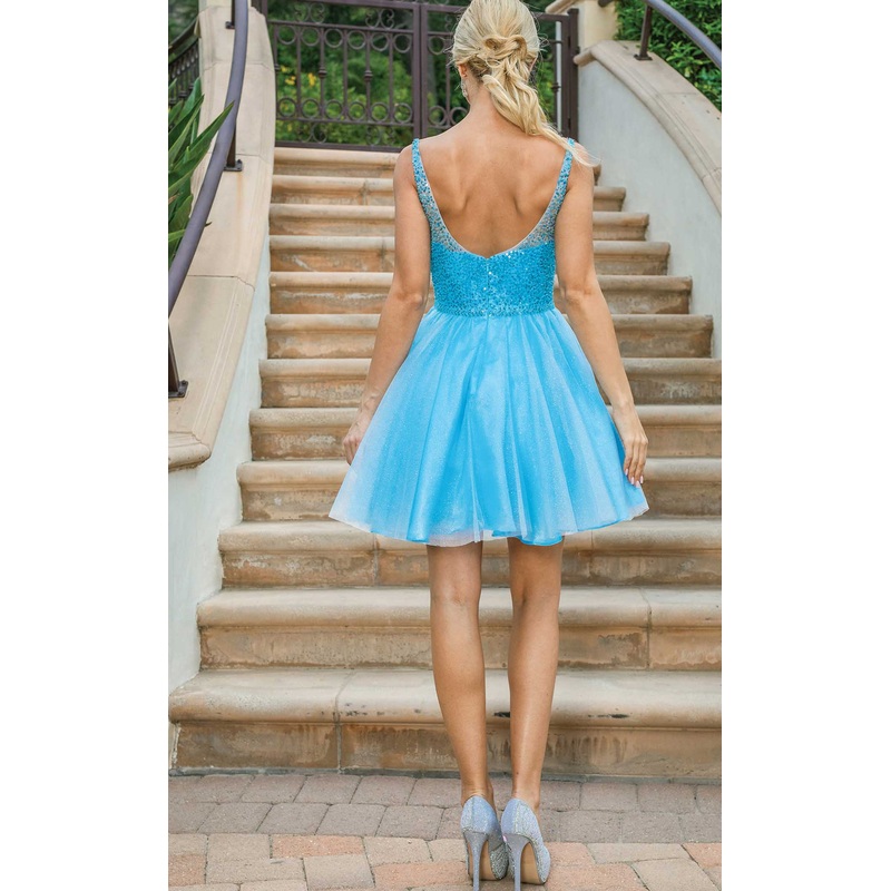 Dancing Queen 3266 Dress Bahama-Blue