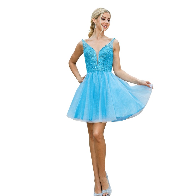 Dancing Queen 3266 Dress Bahama-Blue