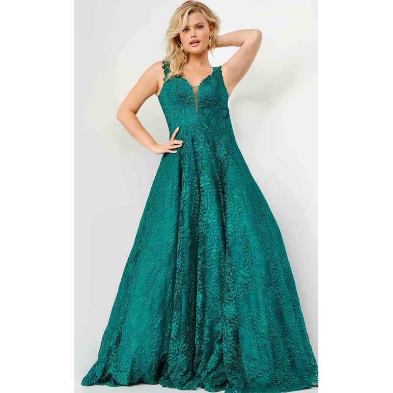 Jovani JVN09555BG Dress Champagne