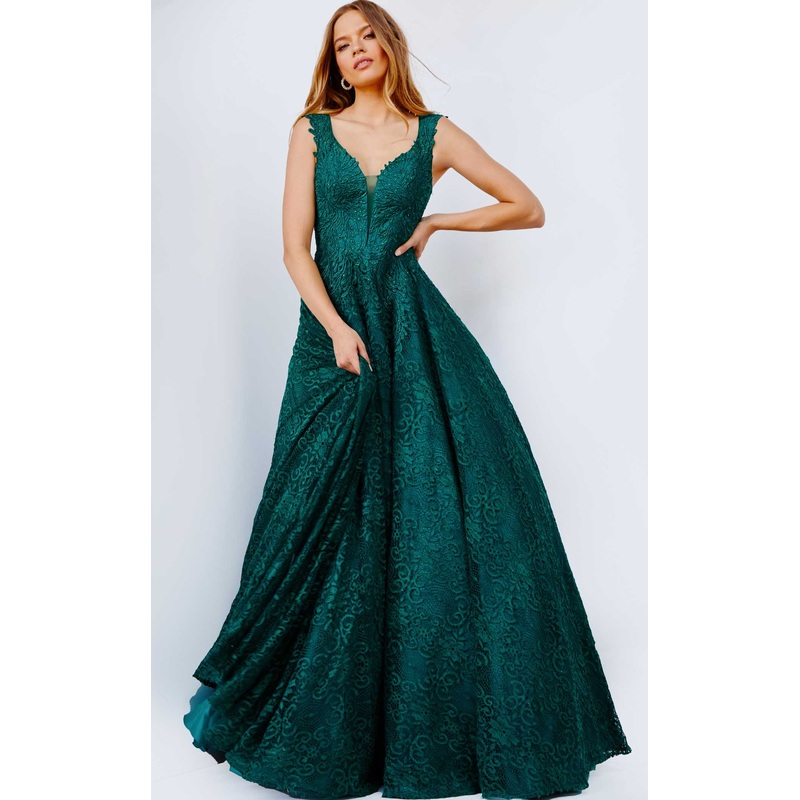 Jovani JVN09555BG Dress Champagne