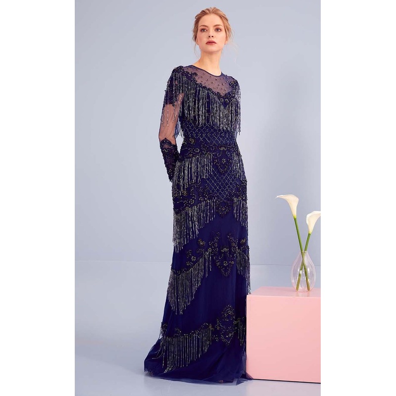 Tiara TAB926023 Dress Gray