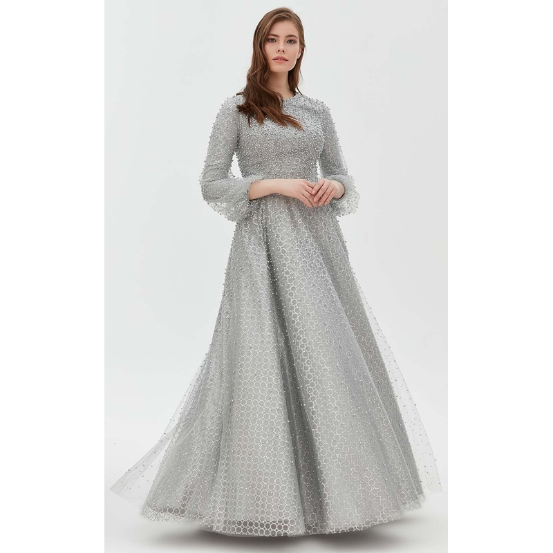 Tiara TAB926031 Dress Gray