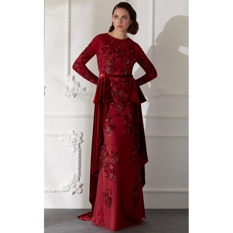 Tiara TAB926033 Dress Bordeaux