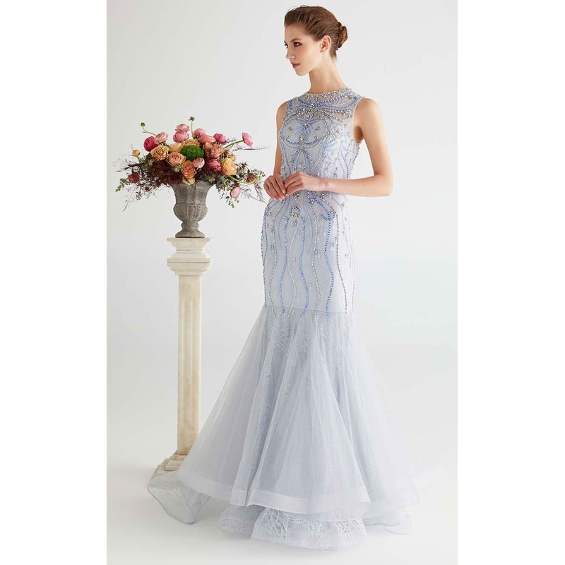 Tiara TAB926052 Dress Pearl-Blue