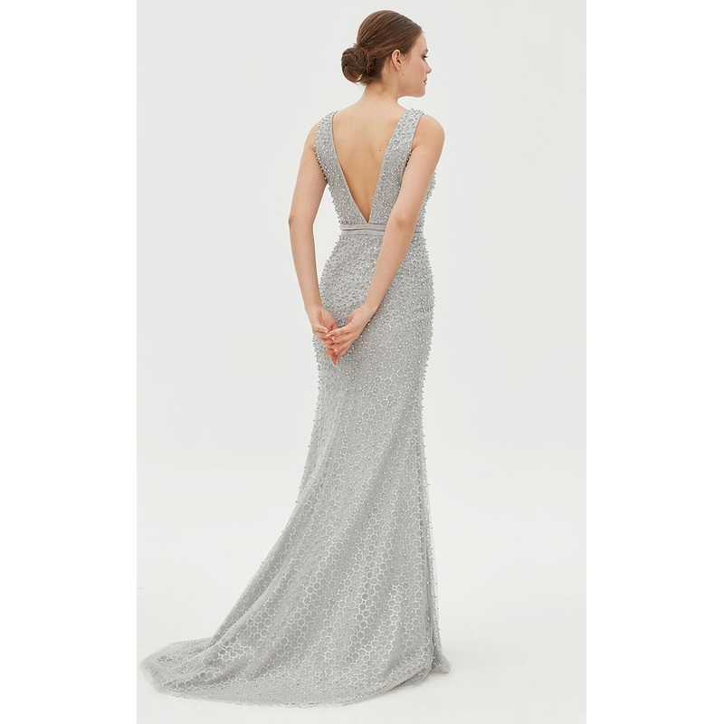 Tiara TAB926079 Dress Gray