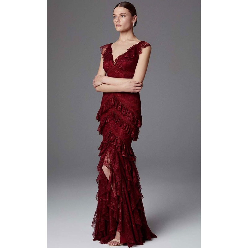 Tiara 260542 Dress Burgundy