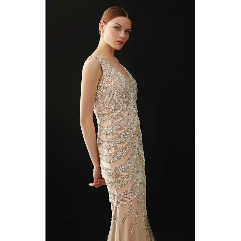 Tiara TAB2026119 Dress Beige