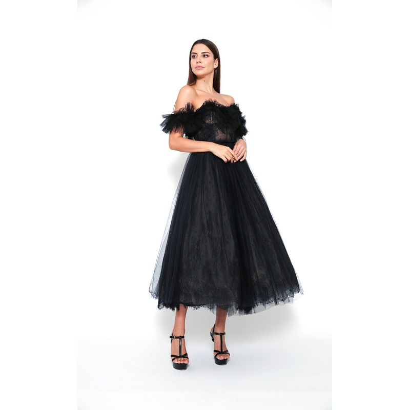 Zeena Zaki FW202105CL Dress Black