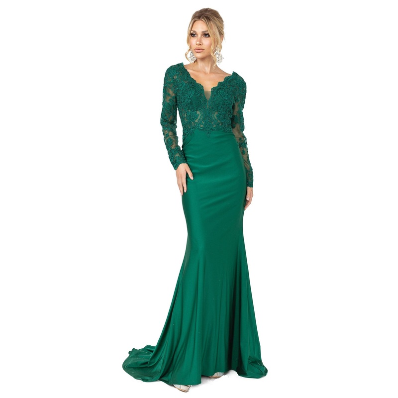 Dancing Queen 4124 Dress Hunter Green