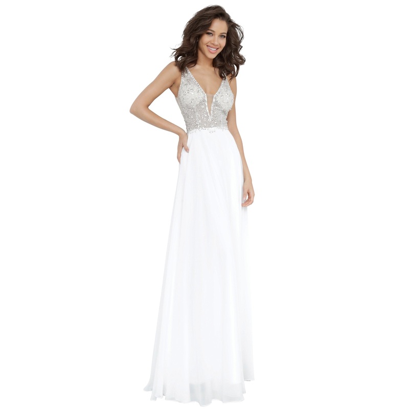 Jovani JVN00944BG Dress Off White