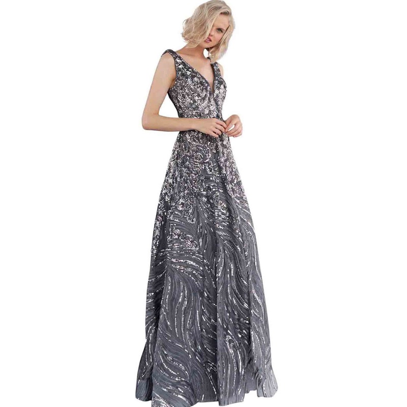 Jovani JVN66727BG Dress Burgundy