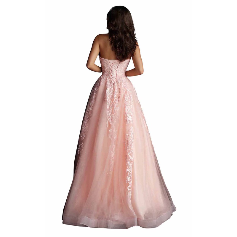 Jovani JVN66970BG Dress Black-Nude