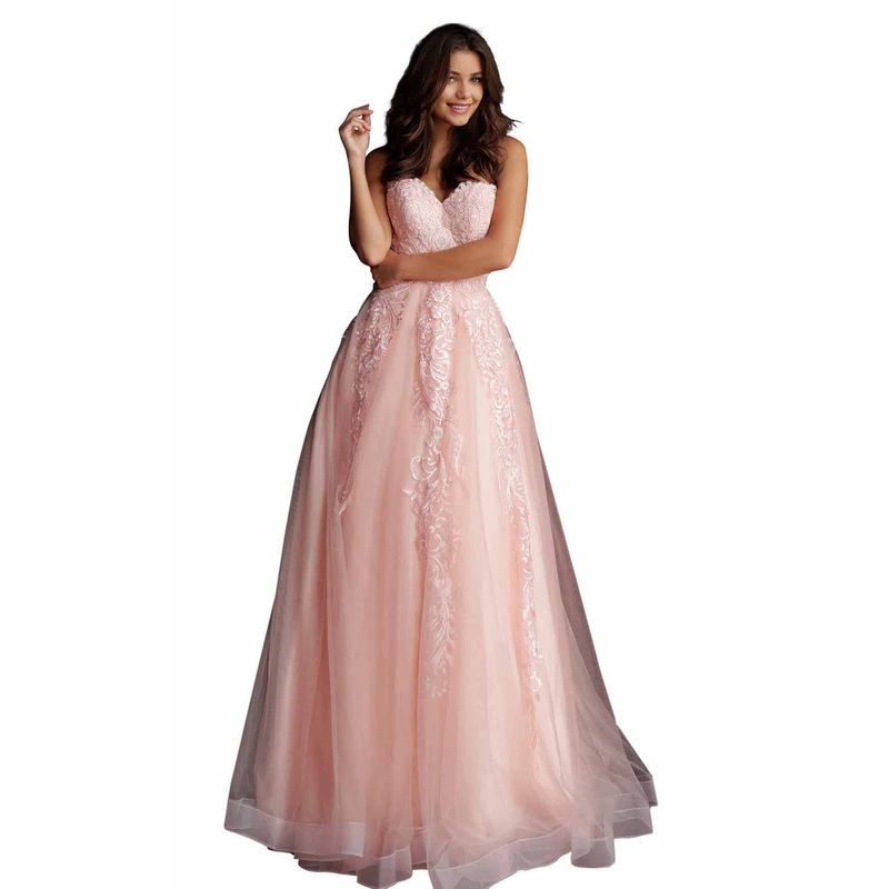 Jovani JVN66970BG Dress Black-Nude