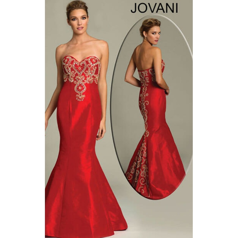 Jovani 77831BG Dress Red