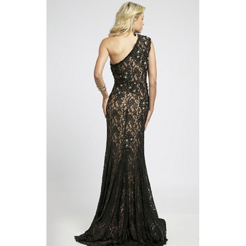Jovani 98868BG Dress Black-Nude