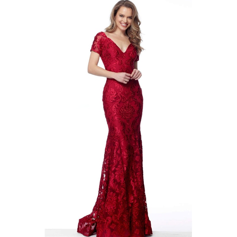 Jovani 68446BG Dress Burgundy